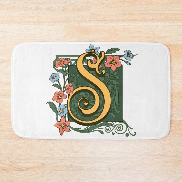 Item preview, Art Nouveau Letter S, Ornamental Letter S, Art Deco designed and sold by NatureFood.