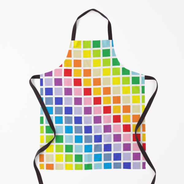 Item preview, Broader Spectrum Rainbow Squares designed and sold by lornakay.