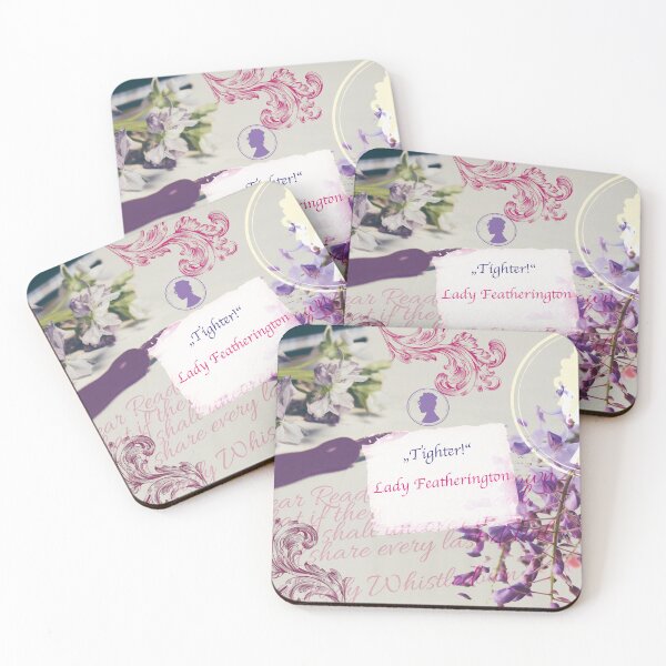 Item preview, Tighter! Lady Featherington quote designed and sold by Mauswohn.