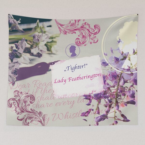 Item preview, Tighter! Lady Featherington quote designed and sold by Mauswohn.