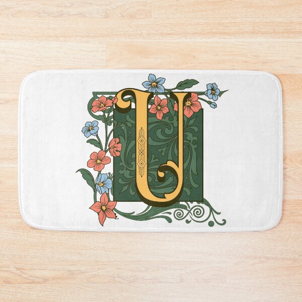 Item preview, Art Nouveau Letter U, Ornamental Letter U, Art Deco designed and sold by NatureFood.