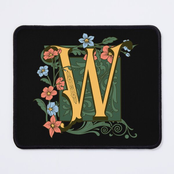 Item preview, Art Nouveau Letter W, Ornamental Letter W, Art Deco designed and sold by NatureFood.