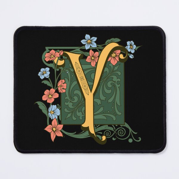Item preview, Art Nouveau Letter Y, Ornamental Letter Y, Art Deco designed and sold by NatureFood.