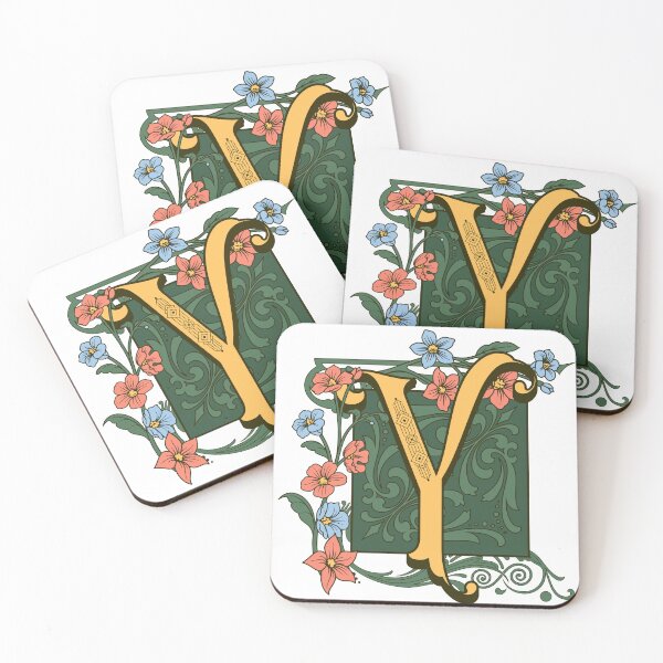 Item preview, Art Nouveau Letter Y, Ornamental Letter Y, Art Deco designed and sold by NatureFood.