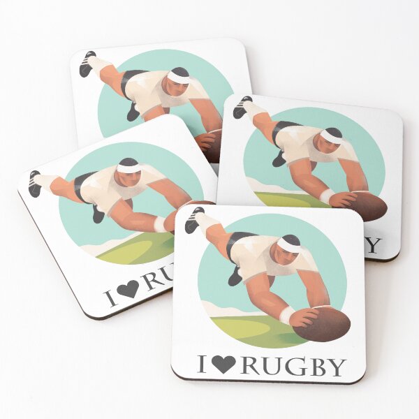 Artikelvorschau, Ich liebe Rugby entworfen und verkauft von martinwick.