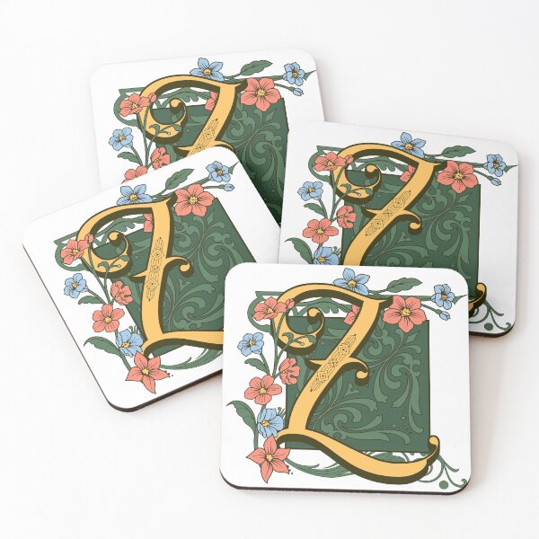 Item preview, Art Nouveau Letter Z, Ornamental Letter Z, Art Deco designed and sold by NatureFood.