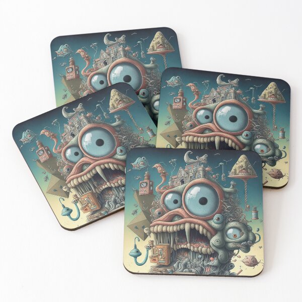 Item preview, Funny monster in a fantasy art look. designed and sold by mrlongfield.