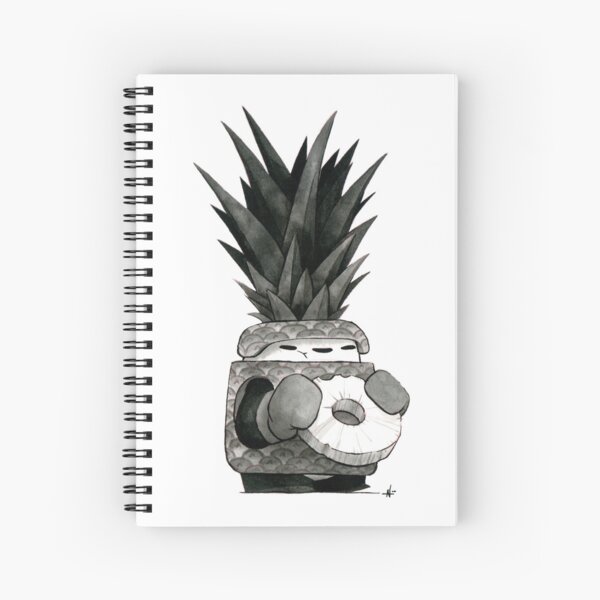 Pineapple Panda Spiral Notebook