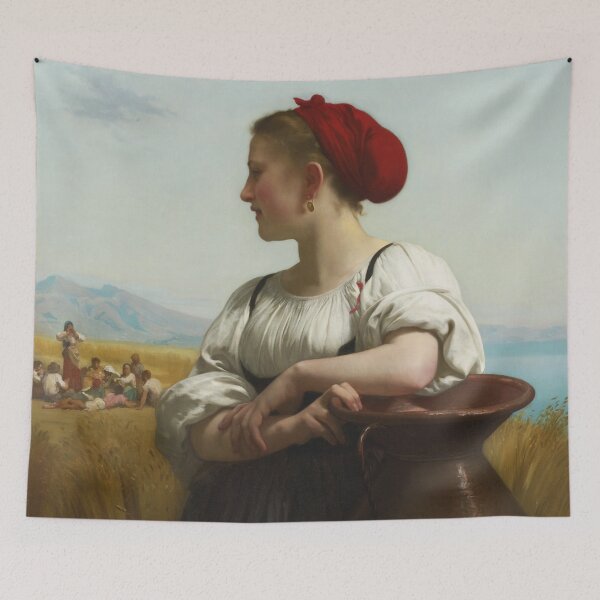 Item preview, Harvester | William Bouguereau | 1868 French Art designed and sold by CJET.