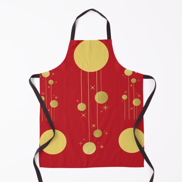 Item preview, Hanging moon with christmas star on red background designed and sold by sweetartnc.