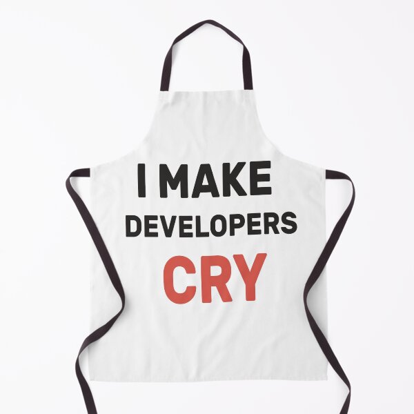 Item preview, Copy of QA Engineer Funny I Make Developers Cry  designed and sold by hanaa01.