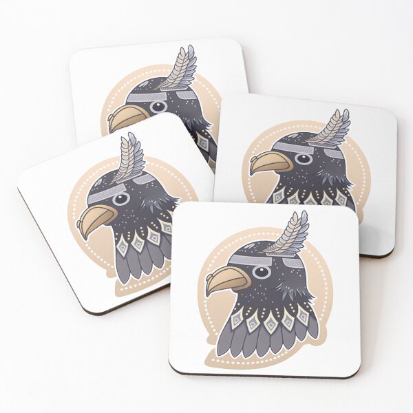 Item preview, Cool Viking Norse Raven Birding designed and sold by ZAKAABDE2020.