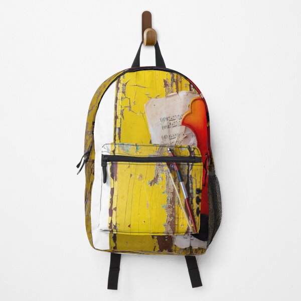 Item preview, Baroque Violin Hanging On Yellow Wall designed and sold by Garry Gay.
