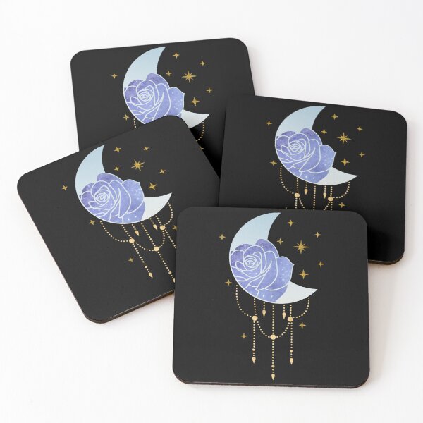 Item preview, Druzy Flower Blue Moon - Feminine Designs designed and sold by MistyMorningsOR.
