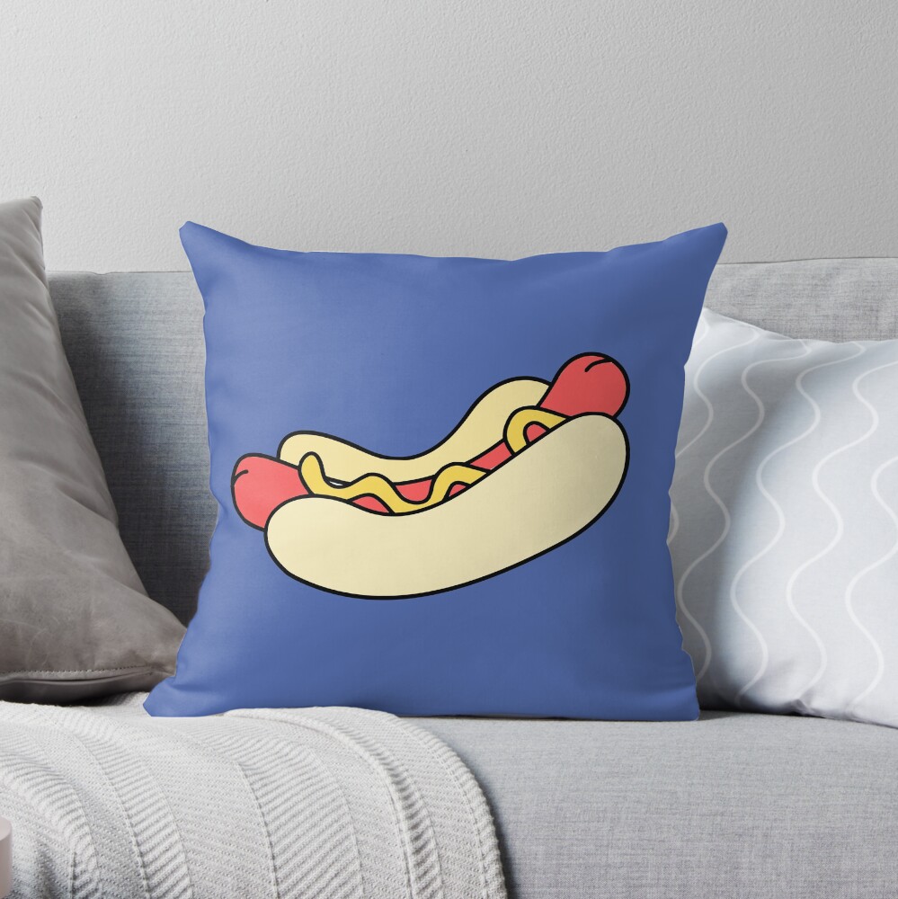 Sausage dog shaped cushion sale