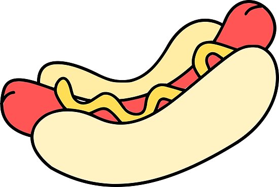 "Cartoon Hotdog" Posters by greatant | Redbubble