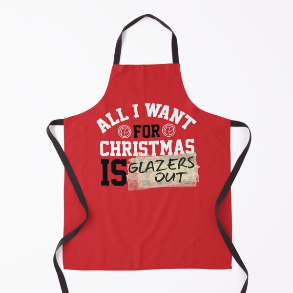 Item preview, All I Want For Christmas Is You ... Or the Glazers Out! (White-Black) designed and sold by supermanc.