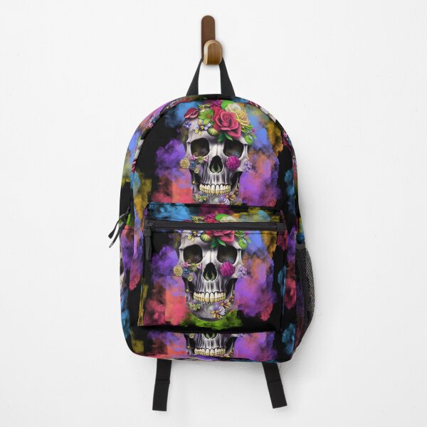 Item preview, bones and botany skull designed and sold by TjsDesignsnMore.