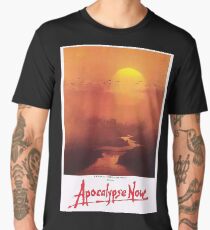 APOCALYPSE NOW, Movie, Film, OLD Poster, ON BLACK Men's Premium T-Shirt