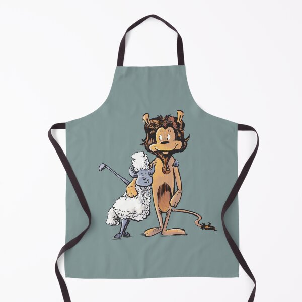 Item preview, Lion and Lamb are friends designed and sold by RobPetersArt.