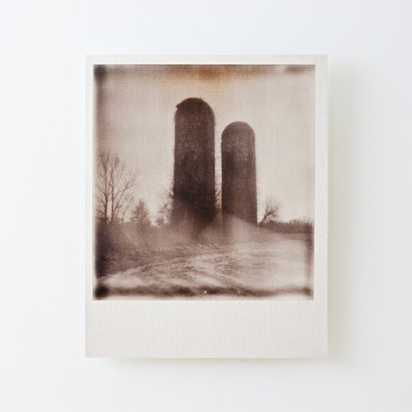 Impossible Project MS Delta Silos Canvas Mounted Print