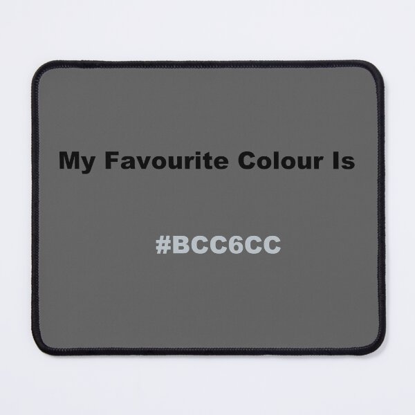 Item preview, My Favourite Colour Is #BCC6CC designed and sold by kiippers.