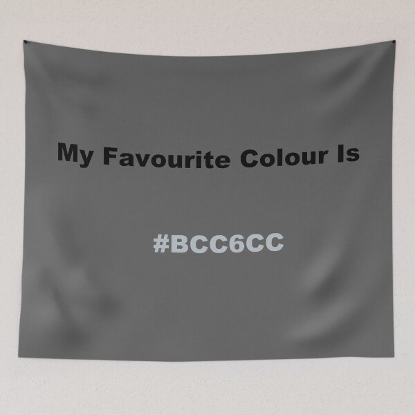 Item preview, My Favourite Colour Is #BCC6CC designed and sold by kiippers.