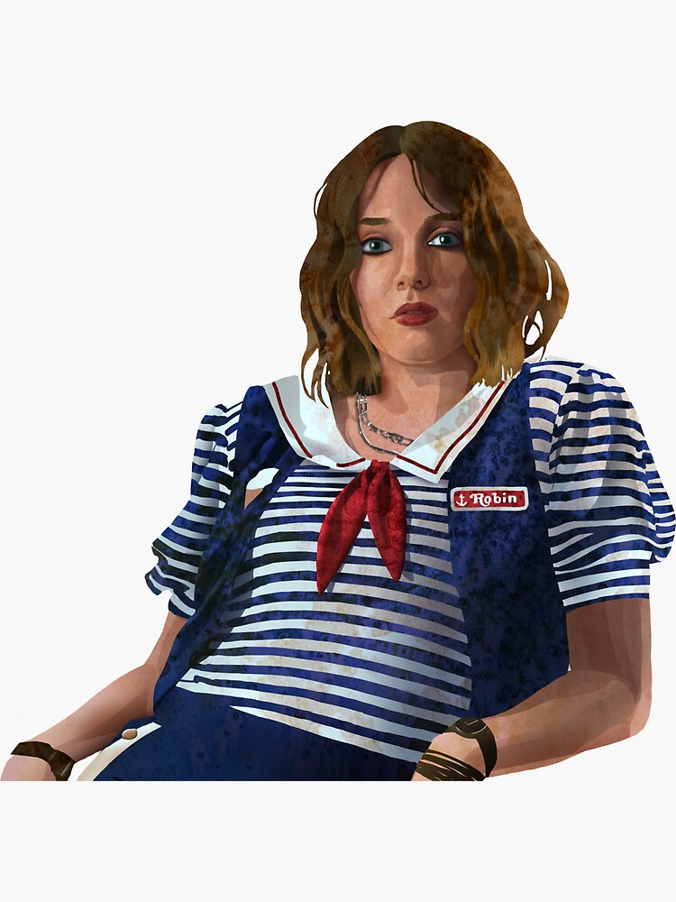 "Scoops Ahoy Robin Buckley from Stranger Things Season 3 played by Maya