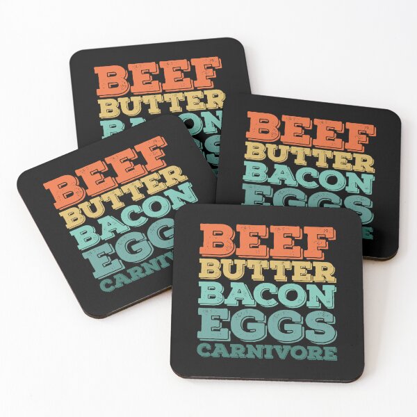 Item preview, Beef - Butter - Bacon - Eggs Carnivore designed and sold by PeachesMommy.