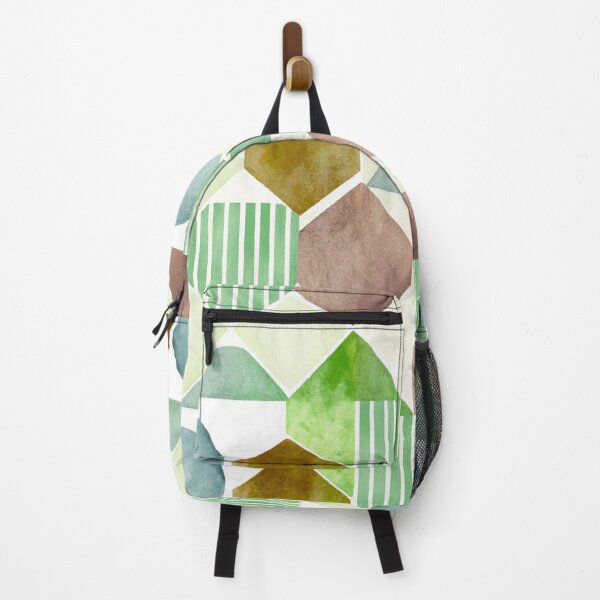 Item preview, Mid Century Modern Watercolor Geometric designed and sold by Michelebuttons.
