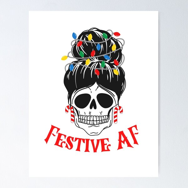 Item preview, Festive AF designed and sold by AllThatStyle.