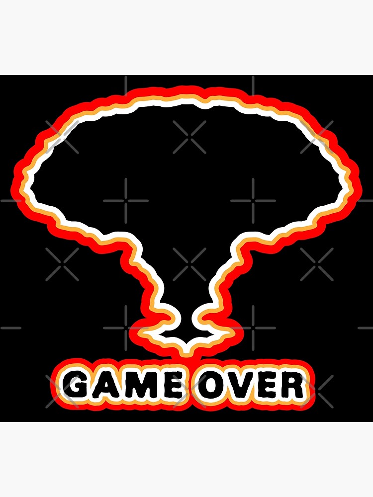 148. Game Over 7 x 10.5 Art Print