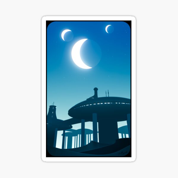 Calm Seas Sticker