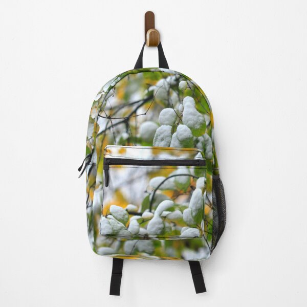 Item preview, Colorful autumn leaves under snow designed and sold by olena2552.
