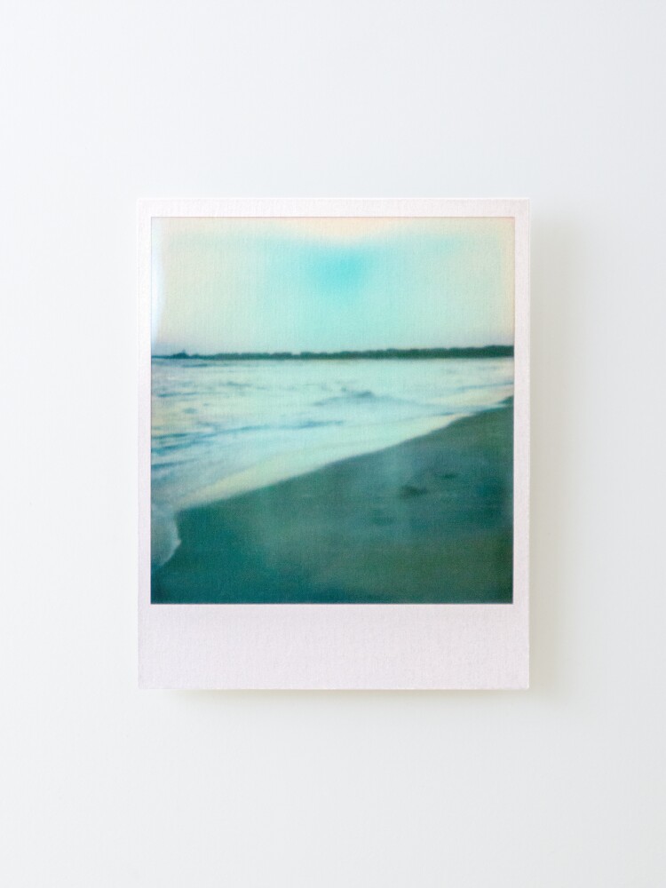 Alternate view of Impossible Project Oak Island Beach #1 Mounted Print