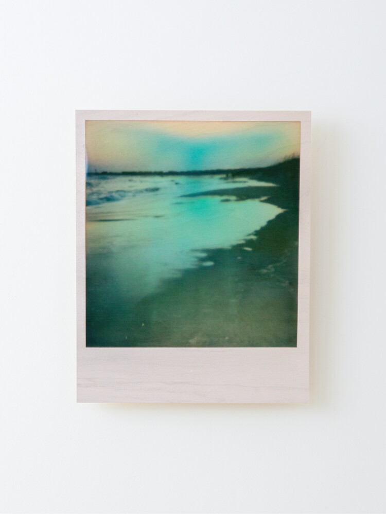 Alternate view of Impossible Project Oak Island Beach #2 Mounted Print