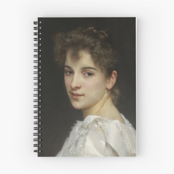 Item preview, Portrait of Gabrielle Cot | William Bouguerau | 1890 French Art designed and sold by CJET.