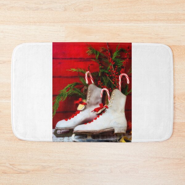 Item preview, Vintage Women's Ice Skates And Candy Canes designed and sold by Garry Gay.