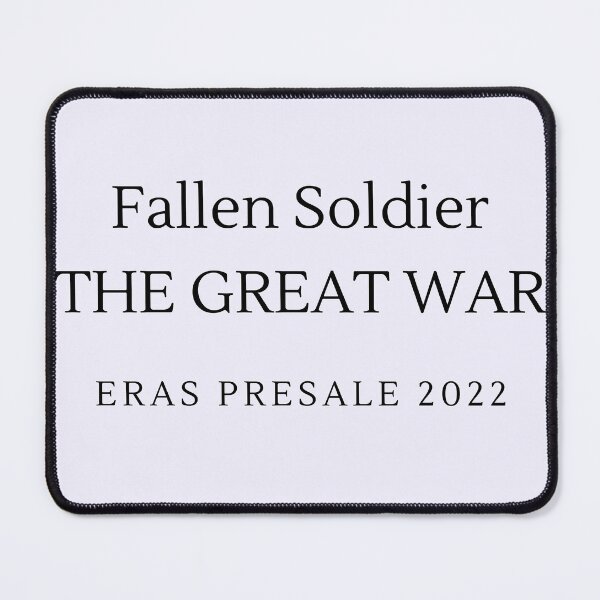 Item preview, Eras Fallen Soldier designed and sold by katiebca2.
