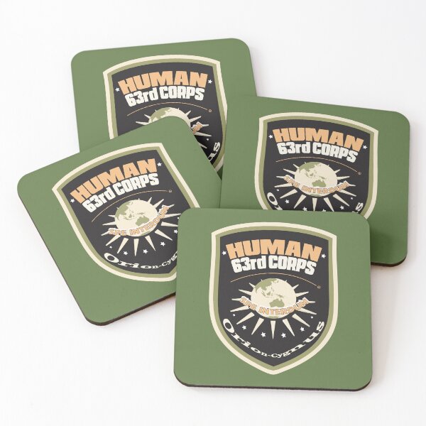 Item preview, Human 63rd Corps Orion-Cygnus SciFi Mission Patch Space Epic Science designed and sold by somersbyman.