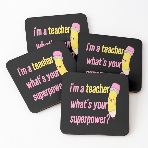 Item preview, I'm a Teacher What's Your Superpower designed and sold by hanaa01.