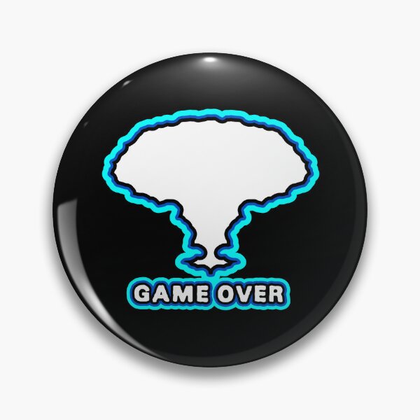 Item preview, GAME OVER. WHITE/BLUES. designed and sold by 5hertz.