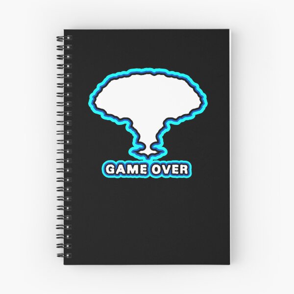 Item preview, GAME OVER. WHITE/BLUES. designed and sold by 5hertz.