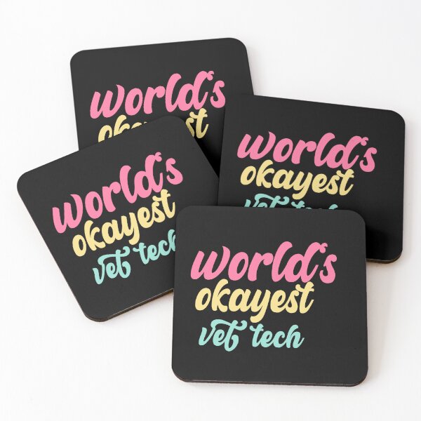 Item preview, World's Okayest Vet Tech ,Gift Idea designed and sold by hanaa01.