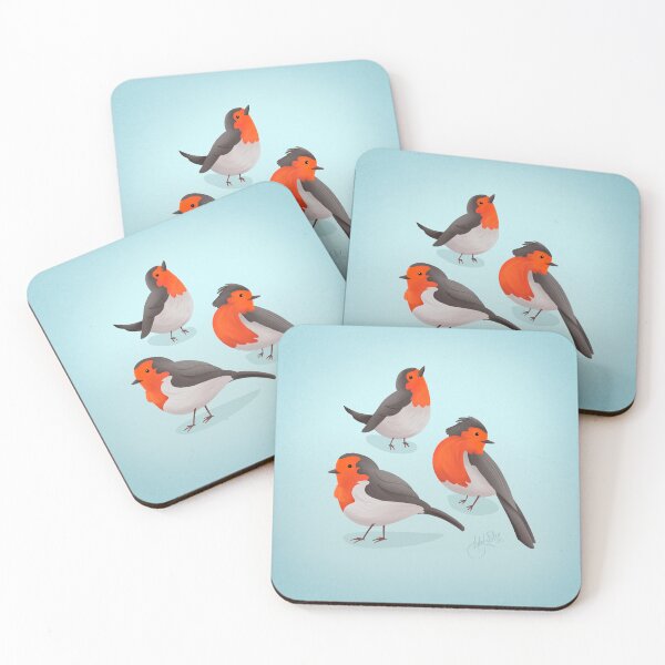 Item preview, Cute Robins designed and sold by LunarFoxID.