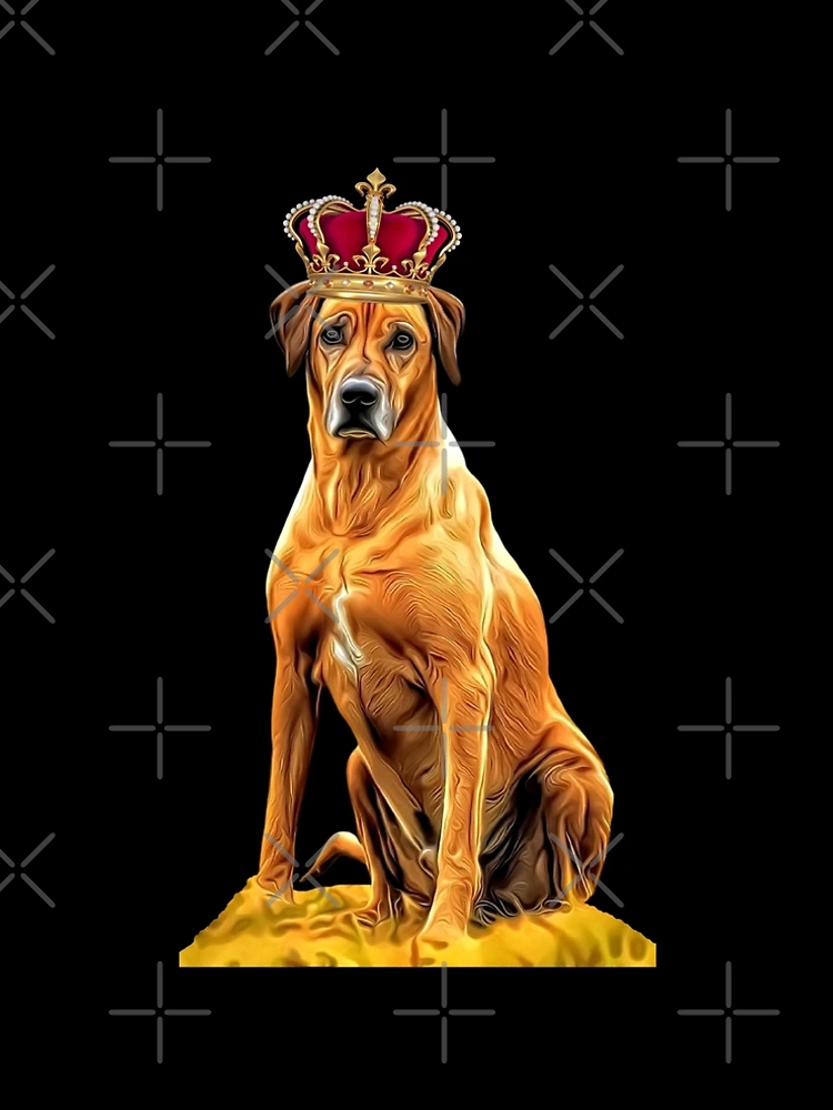 Imagen 5 de 5, Vestido acampanado con la obra Rey Rhodesian Ridgeback, diseñada y vendida por NiftyTees.