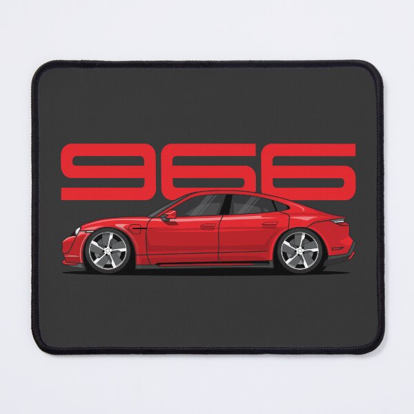 Item preview, Porsche 966 Taycan Illustration Red designed and sold by blackdogshop.