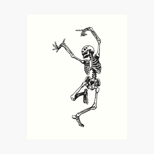 Dance With Death Art Print