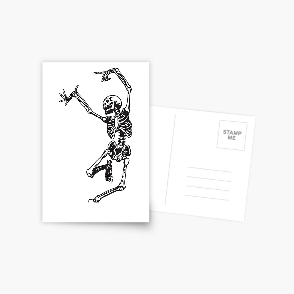 Dance With Death Postcard