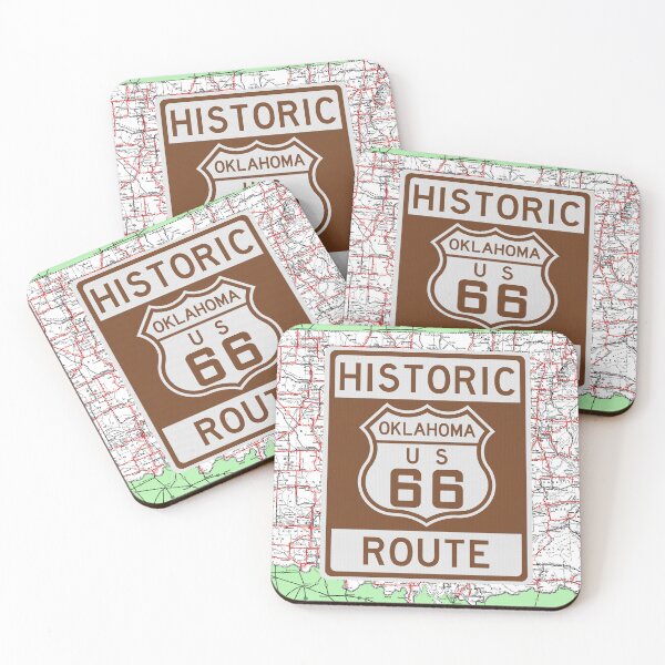 Item preview, Route 66 Highway Marker Oklahoma 2 designed and sold by Enzwell.